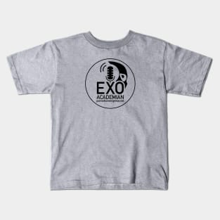 Exo Academian - C Black 05 Kids T-Shirt